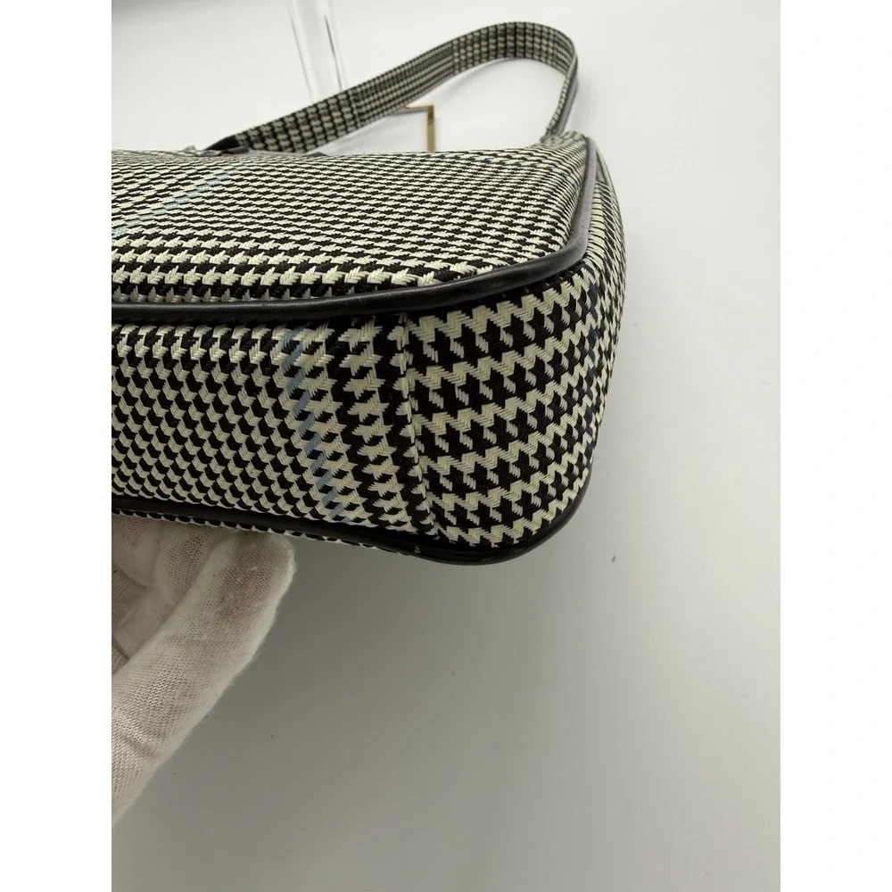 Vintage Classic Ralph Lauren Houndstooth Purse Shoulder Bag
